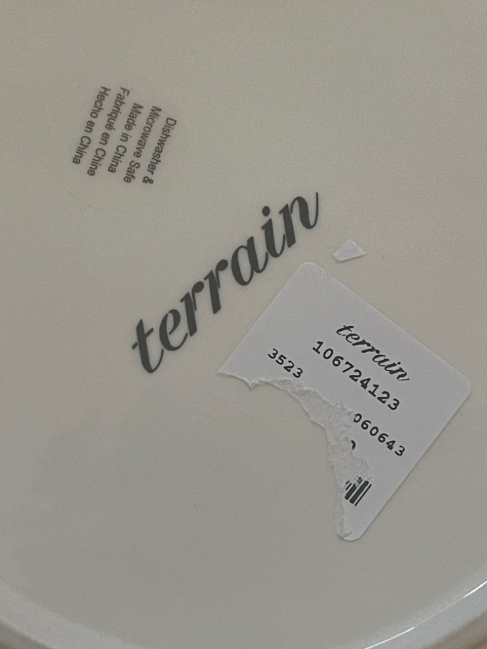 Bunny Toil Side Plate by Terrain from Anthropologie - Picture 6 of 8